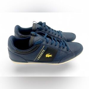 Lacoste Chaymon 740CMA0043-NB0 Mens Blue Lace Up Casual Sneakers Shoes Size 11